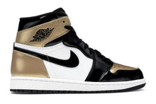 Load image into Gallery viewer, Jordan 1 Retro High NRG Patent Gold Toe